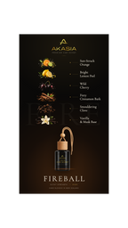 Fireball Premium Car Air Freshener Akasia