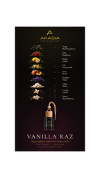 Vanilla Raz Premium Car Air Freshener Akasia